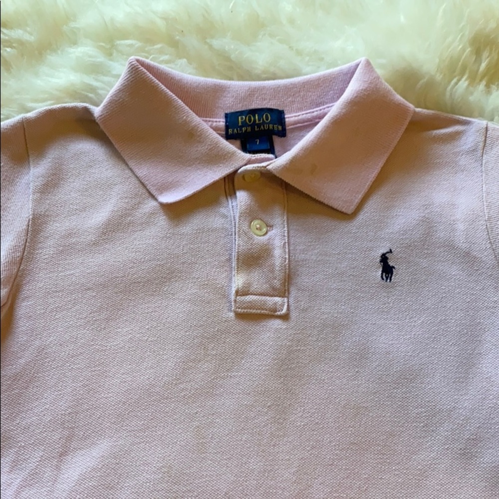 Ralph Lauren Cotton Mesh Polo Shirt